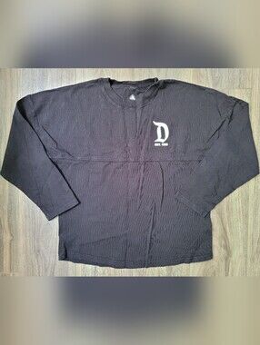 Disneyland Resort Bubble Letter Black Long Sleeve